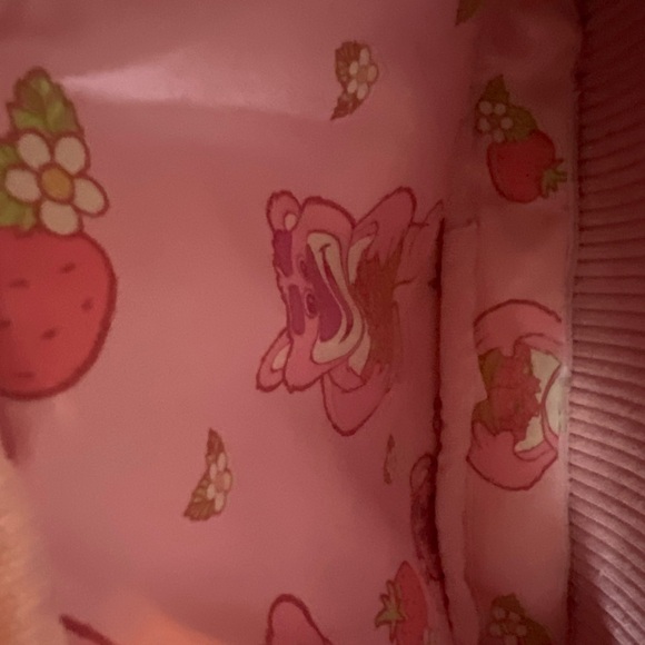 Loungefly Disney Parks Toy Story Lotso Bear Mini Backpack Scented 🍓NWT 2025 - Picture 5 of 15